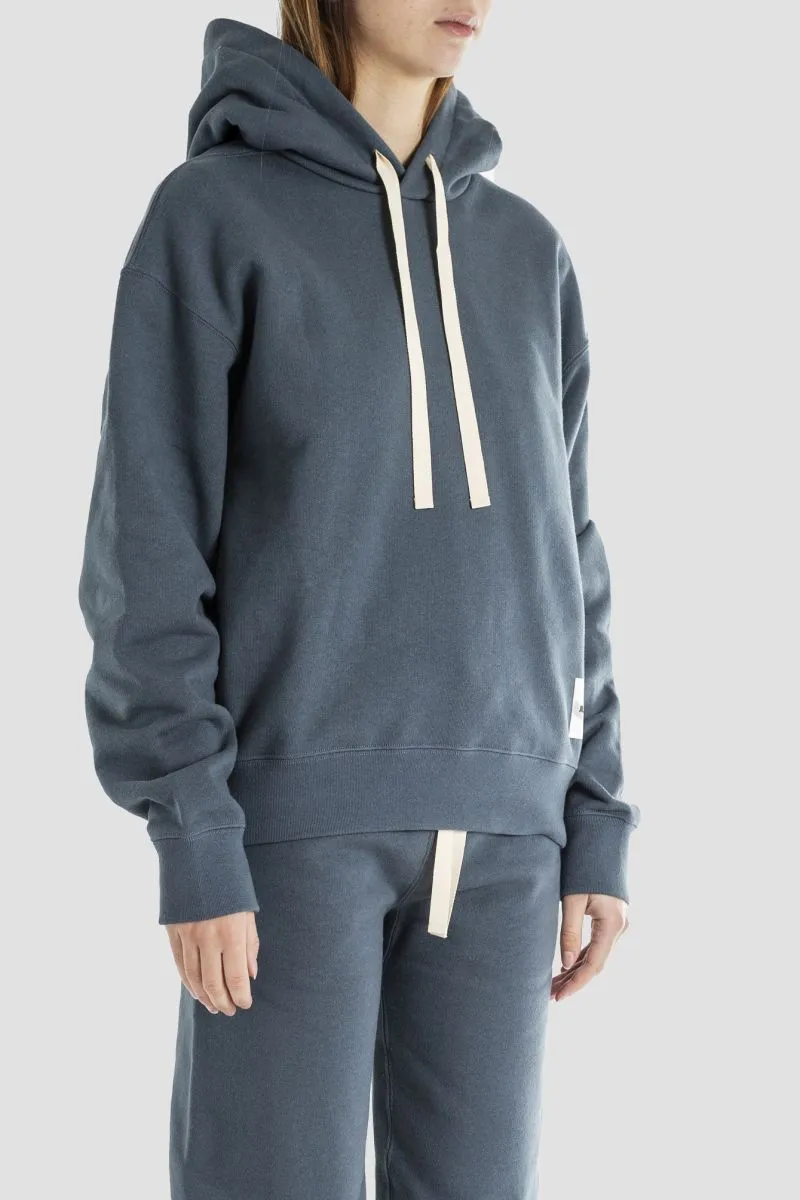 Sweatshirt en coton bleu
