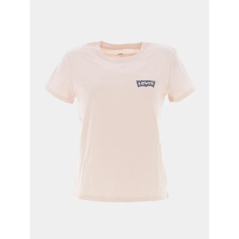 T-shirt col noué chiara rouge femme - Only | wimod
