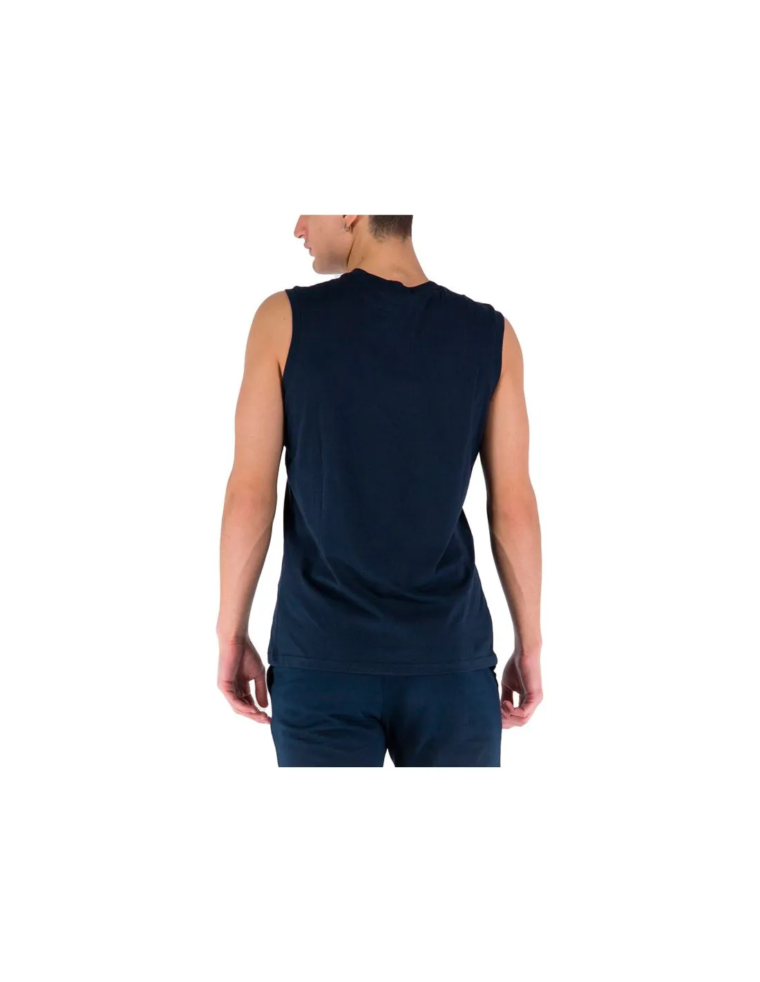 T-Shirt sans manches Champion Man Sleeveless Crewneck Man Dark Blue