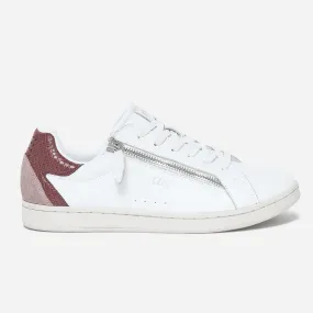 Tennis TBS blanche en cuir à zip - Baskets / Tennis Femme | ERAM