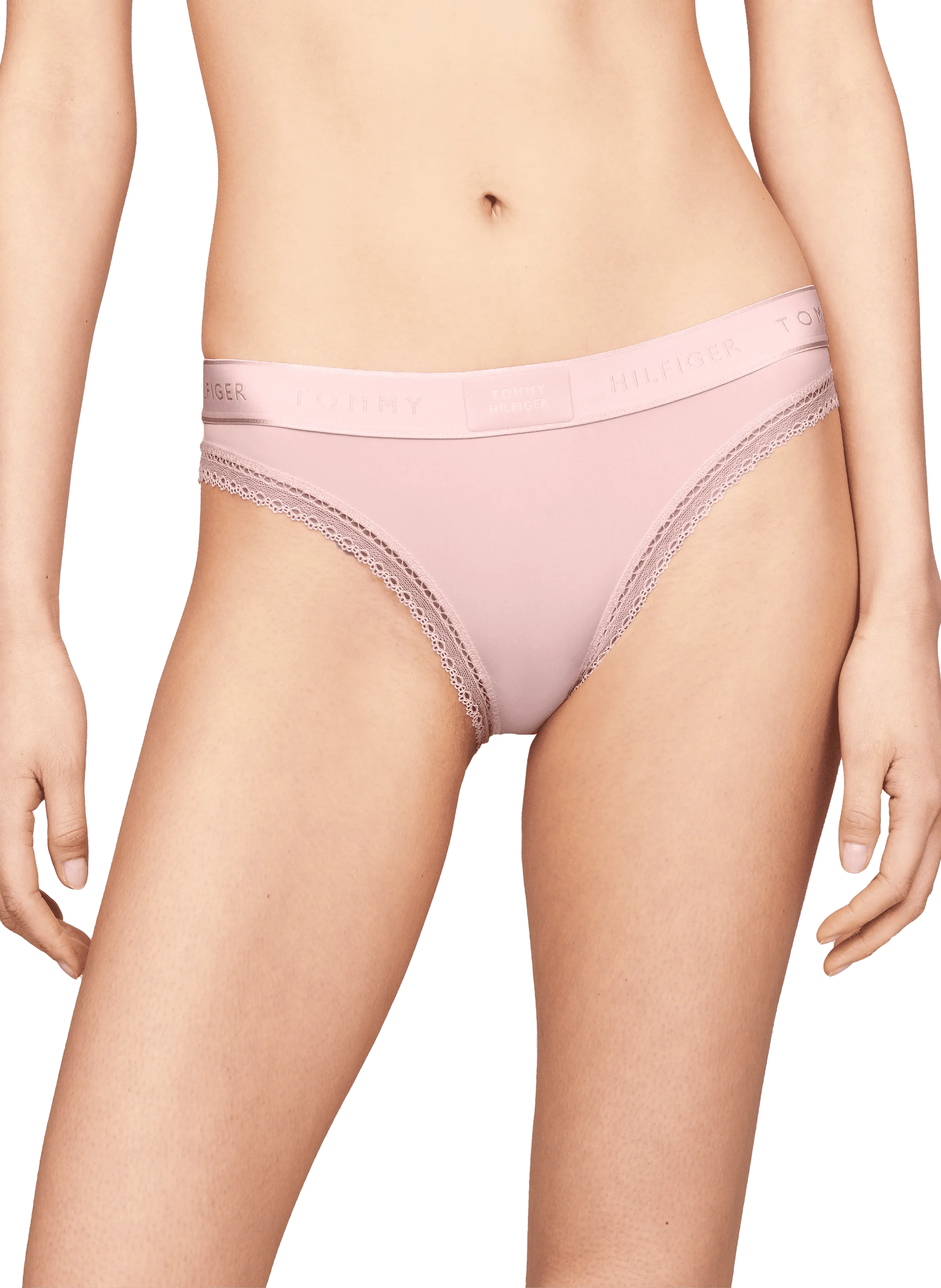 TOMMY HILFIGER  Culotte avec dentelle - Rose