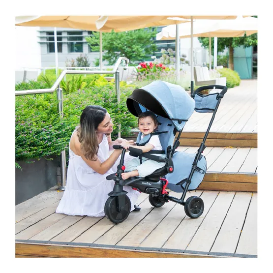 Tricycle évolutif STR7 - roues noires - 7 en 1 - enfants de 6 - 36 mois